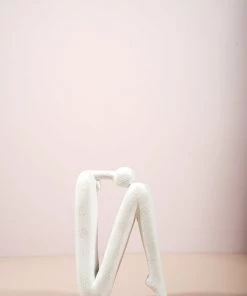 The-Golden-Triangle-India Artefacts Ballet Bookend - White