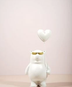 The Golden Triangle India Billy Bear Holding A Balloon - White Artefacts