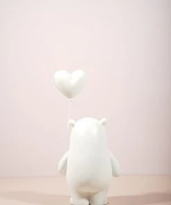 The Golden Triangle India Billy Bear Holding A Balloon - White Artefacts