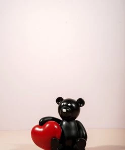 The Golden Triangle India Bear Sitting With A Heart Artefacts