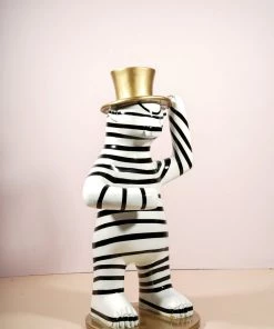 The-Golden-Triangle-India Artefacts Fuzzy Bear Wearing A Top Hat