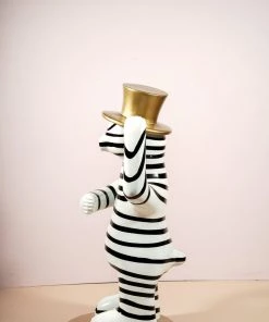 The-Golden-Triangle-India Artefacts Fuzzy Bear Wearing A Top Hat