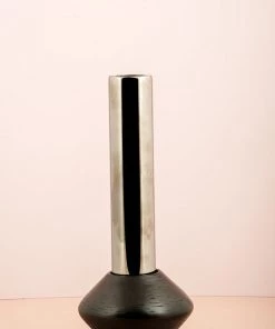 The Golden Triangle India Sculpt Pipe Vase - Medium Vases