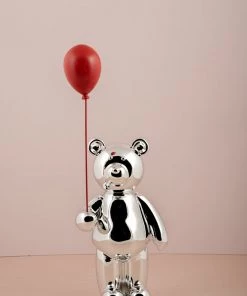 The Golden Triangle India Bear Holding A Balloon