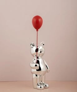 The Golden Triangle India Bear Holding A Balloon