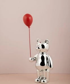 The Golden Triangle India Bear Holding A Balloon