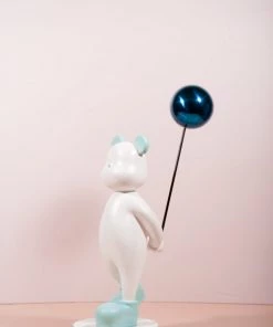 The Golden Triangle India White Bear Holding A Balloon Artefacts