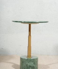 The-Golden-Triangle-India Furniture Vogue Side Table - Green