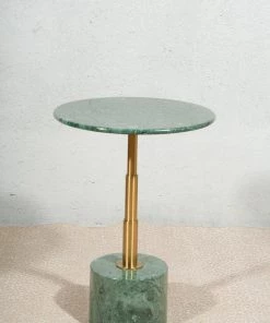 The-Golden-Triangle-India Furniture Vogue Side Table - Green