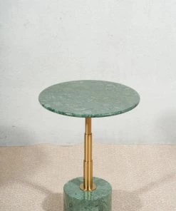 The-Golden-Triangle-India Furniture Vogue Side Table - Green