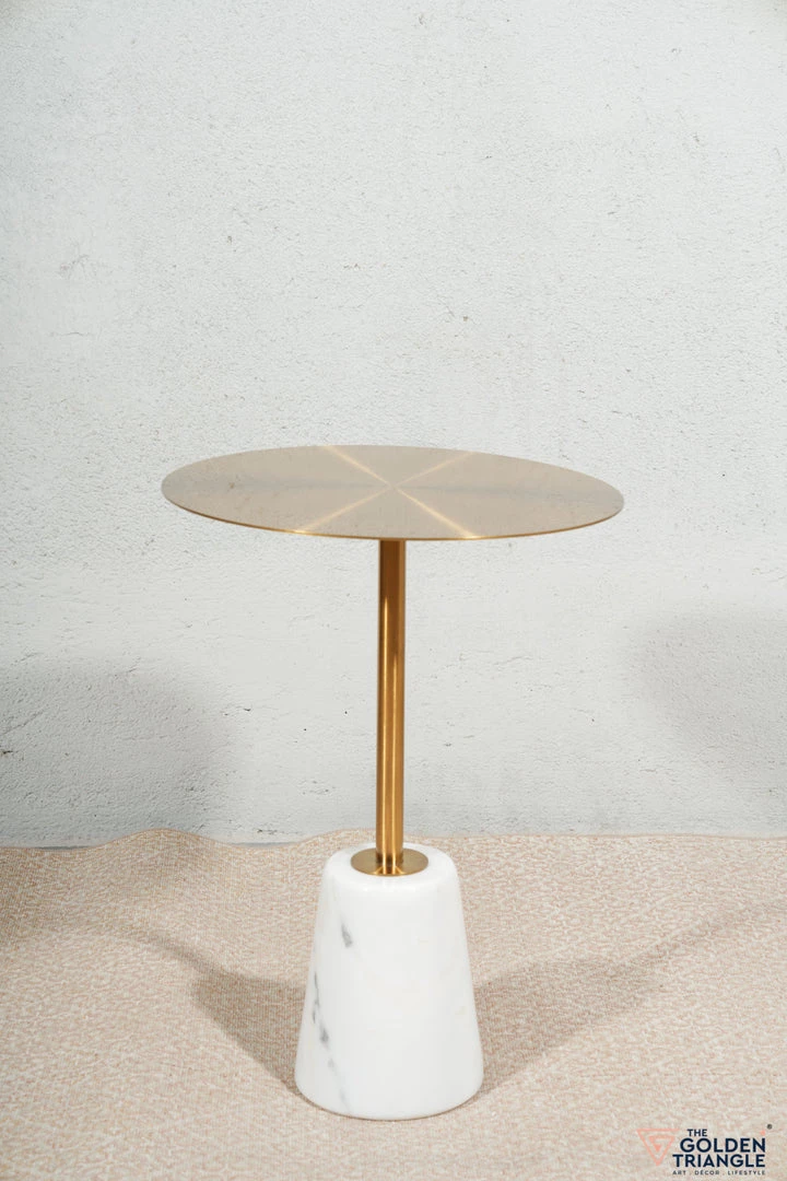 The-Golden-Triangle-India Furniture Troyes Side Table - White 3 The-Golden-Triangle-India Furniture Troyes Side Table - White