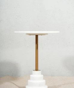 The-Golden-Triangle-India Furniture Rouen Side Table - White 6 The-Golden-Triangle-India Furniture Rouen Side Table - White
