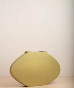The Golden Triangle India Gustav Nordic Vase - Olive Vases