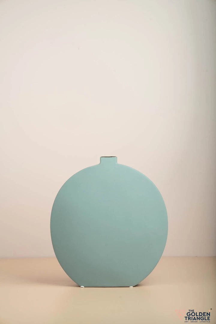 The Golden Triangle India Vases Iben Nordic Vase - Sky Blue 6 The Golden Triangle India Vases Iben Nordic Vase - Sky Blue