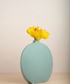 The Golden Triangle India Vases Iben Nordic Vase - Sky Blue
