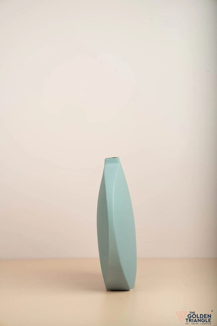 The Golden Triangle India Vases Iben Nordic Vase - Sky Blue 7 The Golden Triangle India Vases Iben Nordic Vase - Sky Blue