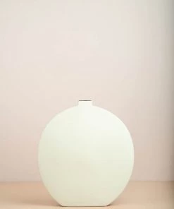 The Golden Triangle India Iben Nordic Vase - White Vases