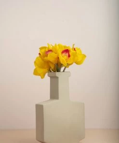 The Golden Triangle India Ivan Nordic Vase - Clay