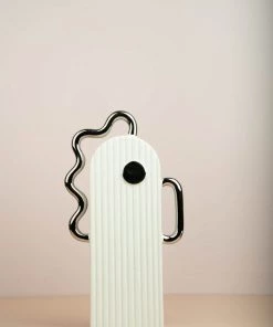 The Golden Triangle India Circuit Vase - Silver