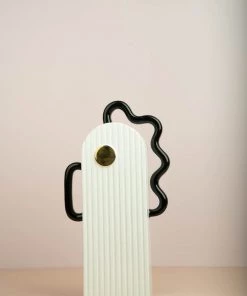 The Golden Triangle India Vases Circuit Vase - Black