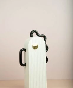 The Golden Triangle India Vases Circuit Vase - Black