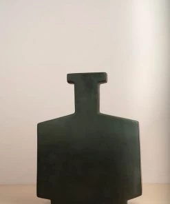 The Golden Triangle India Ivan Nordic Vase - Black Vases