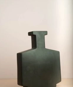 The Golden Triangle India Ivan Nordic Vase - Black Vases