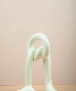 The Golden Triangle India Knotted Hand And Leg - White