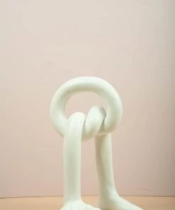 The Golden Triangle India Knotted Hand And Leg - White