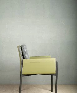 The-Golden-Triangle-India Orlando Houndstooth Accent Chair - Green Furniture 9 The-Golden-Triangle-India Orlando Houndstooth Accent Chair - Green Furniture