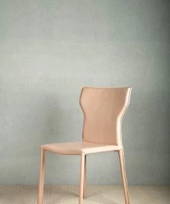The-Golden-Triangle-India Furniture Walter Dining Chair - Nude