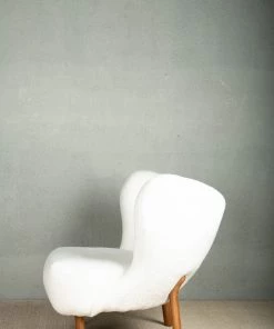 The-Golden-Triangle-India Sale Petra Lounge Chair - White