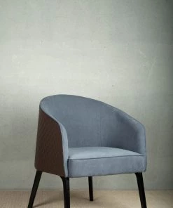 The-Golden-Triangle-India Vincent Blue Accent Chair
