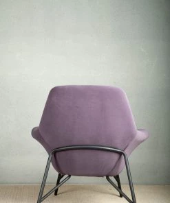 The-Golden-Triangle-India Alan Accent Chair - Purple