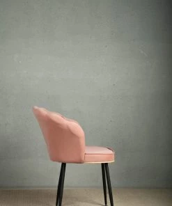 The-Golden-Triangle-India Vanity Bow Chair - Pink Furniture