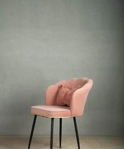 The-Golden-Triangle-India Vanity Bow Chair - Pink Furniture