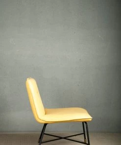 The-Golden-Triangle-India Furniture Yara Yellow Chair - Yellow