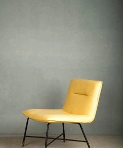 The-Golden-Triangle-India Furniture Yara Yellow Chair - Yellow