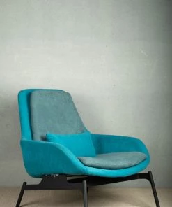 The-Golden-Triangle-India Theodore Teal Accent Chair - Teal Sale