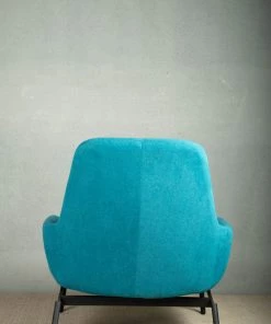 The-Golden-Triangle-India Theodore Teal Accent Chair - Teal Sale