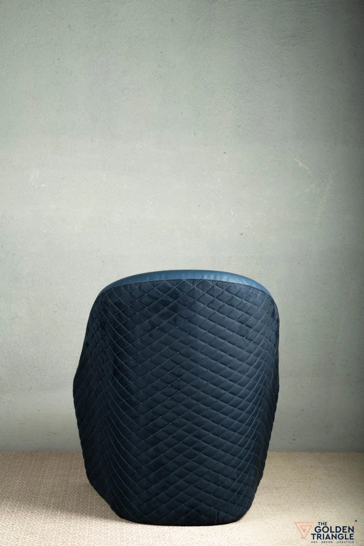 The-Golden-Triangle-India Archie Accent Chair - Blue Sale 6 The-Golden-Triangle-India Archie Accent Chair - Blue Sale