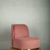 The-Golden-Triangle-India Furniture Harvey Accent Chair - Blush Pink