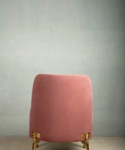 The-Golden-Triangle-India Furniture Harvey Accent Chair - Blush Pink