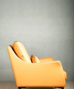 The-Golden-Triangle-India Sale Oscar Orange Accent Chair - Orange