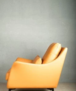 The-Golden-Triangle-India Sale Oscar Orange Accent Chair - Orange