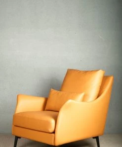 The-Golden-Triangle-India Sale Oscar Orange Accent Chair - Orange