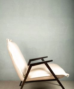 The-Golden-Triangle-India Maeve Metallic Accent Chair - Beige