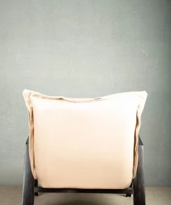 The-Golden-Triangle-India Maeve Metallic Accent Chair - Beige