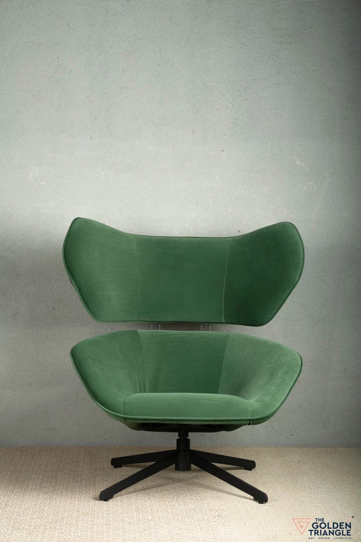 The-Golden-Triangle-India Emerald Swivel Chair - Emerald Green Furniture 4 The-Golden-Triangle-India Emerald Swivel Chair - Emerald Green Furniture