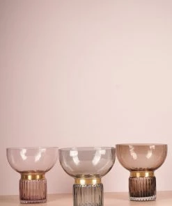 The-Golden-Triangle-India Cece Glass Vase - Pink Vases